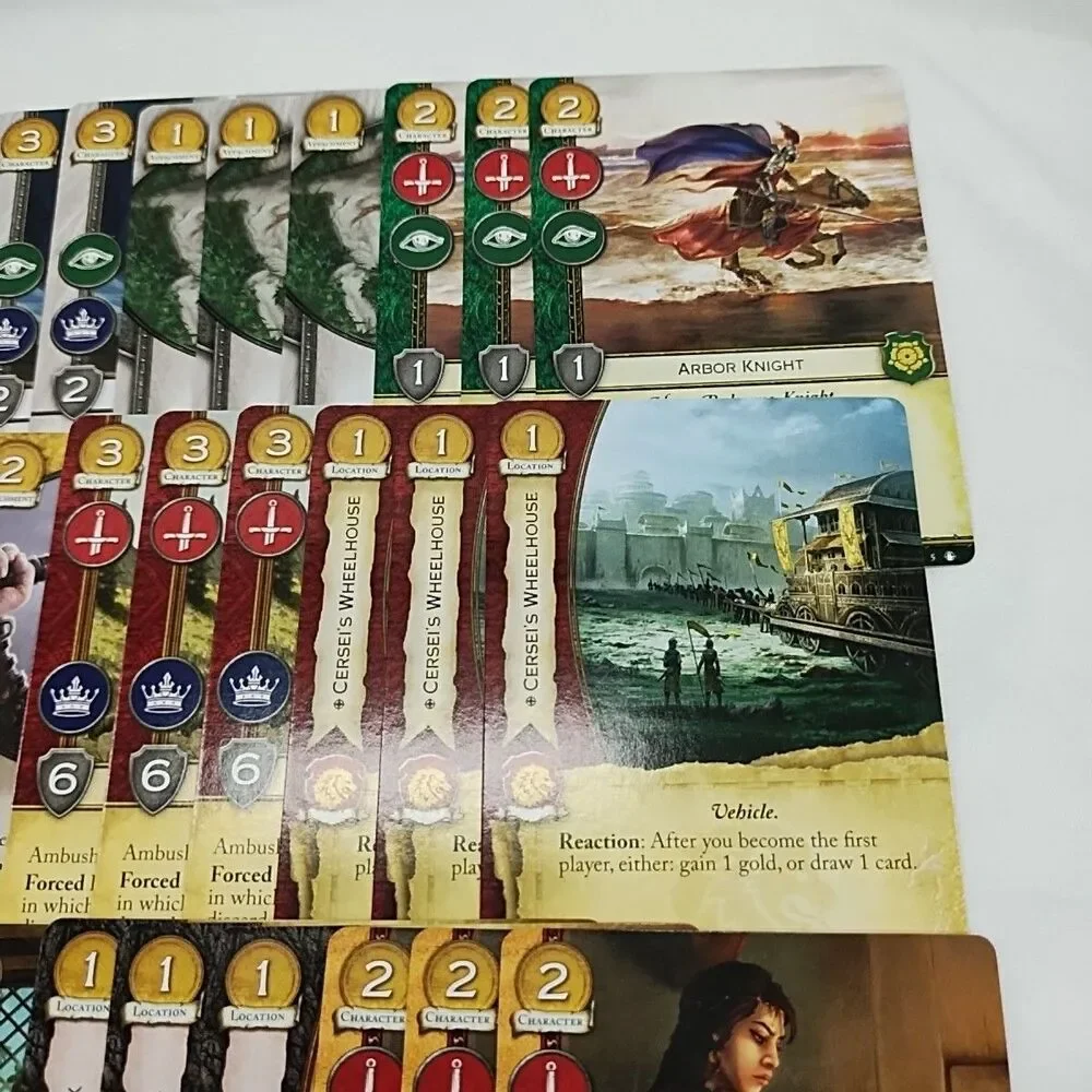 *No Box*Taking The Black The Game Of Thrones LCG Expansion Westeros Cycle Pack 1